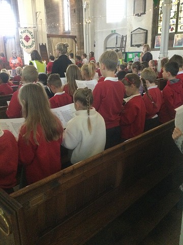 St Matts Day Inside Church 1